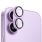 Kính cường lực ENKAY chống phản chiếu bảo vệ ống kính camera hợp kim nhôm xước, dành cho iPhone 17