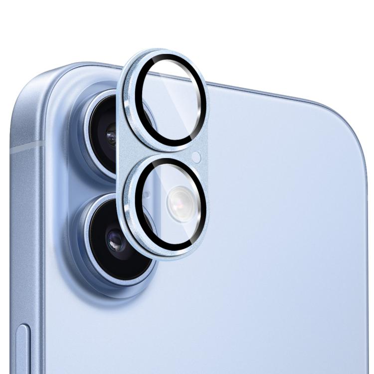 Kính cường lực ENKAY chống phản chiếu bảo vệ ống kính camera hợp kim nhôm mờ, dành cho iPhone 17