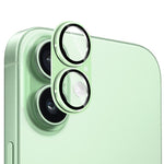 Kính cường lực ENKAY chống phản chiếu bảo vệ ống kính camera hợp kim nhôm mờ, dành cho iPhone 17