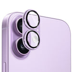 Kính cường lực ENKAY vỏ ống kính hợp kim nhôm họa tiết CD, dành cho iPhone 17