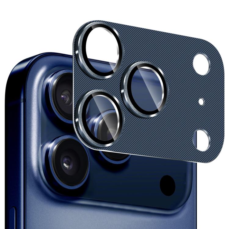 Kính cường lực ENKAY vỏ ống kính hợp kim nhôm họa tiết CD, dành cho iPhone 17 Pro Max, iPhone 17 Pro