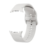 Dây Đeo Đồng Hồ Silicone Viền Họa Tiết Hình Thoi Và Màu Đơn May Chắc, Cho Samsung Galaxy Watch8 44mm, Cho Samsung Galaxy Watch8 40mm