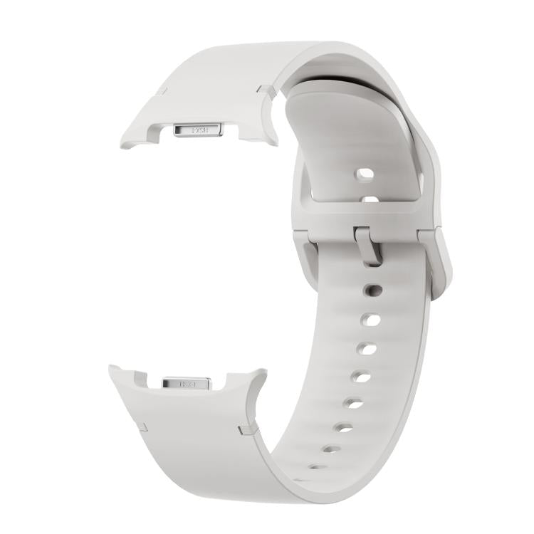 Dây Đeo Đồng Hồ Silicone Viền Họa Tiết Hình Thoi Và Màu Đơn May Chắc, Cho Samsung Galaxy Watch8 44mm, Cho Samsung Galaxy Watch8 40mm