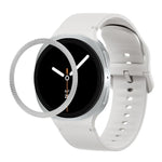 Dây Đeo Đồng Hồ Silicone Viền Họa Tiết Hình Thoi Và Màu Đơn May Chắc, Cho Samsung Galaxy Watch8 44mm, Cho Samsung Galaxy Watch8 40mm