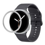 Dây Đeo Đồng Hồ Silicone Viền Họa Tiết Hình Thoi Và Màu Đơn May Chắc, Cho Samsung Galaxy Watch8 44mm, Cho Samsung Galaxy Watch8 40mm