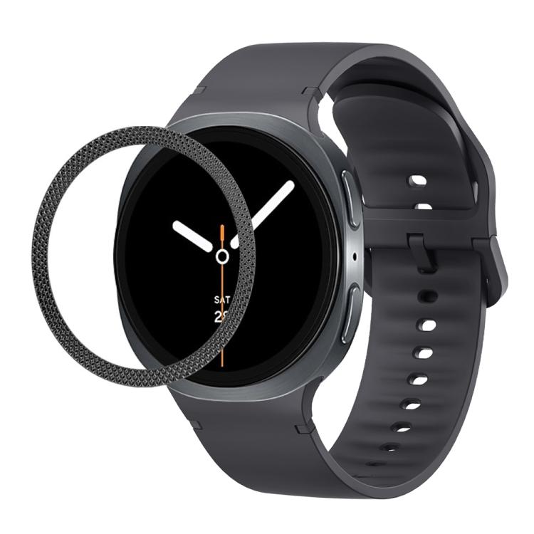 Dây Đeo Đồng Hồ Silicone Viền Họa Tiết Hình Thoi Và Màu Đơn May Chắc, Cho Samsung Galaxy Watch8 44mm, Cho Samsung Galaxy Watch8 40mm