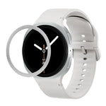 Dây Đeo Đồng Hồ Silicone Viền Họa Tiết Hình Thoi Và Màu Đơn May Chắc, Cho Samsung Galaxy Watch8 44mm, Cho Samsung Galaxy Watch8 40mm