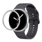 Dây Đeo Đồng Hồ Silicone Viền Họa Tiết Hình Thoi Và Màu Đơn May Chắc, Cho Samsung Galaxy Watch8 44mm, Cho Samsung Galaxy Watch8 40mm