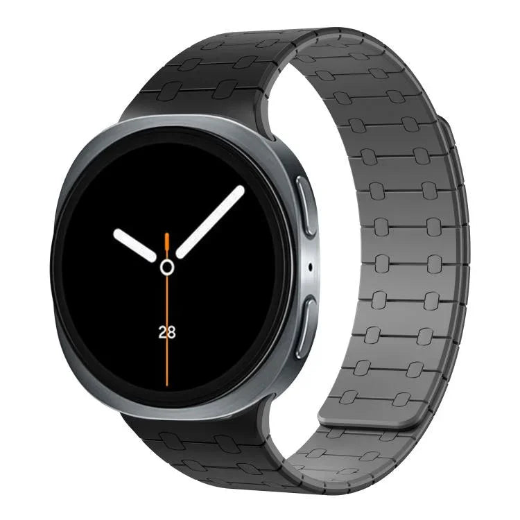 Dây đồng hồ silicone nam châm liền khối, Dành cho Samsung Galaxy Watch8 / Watch8 Classic