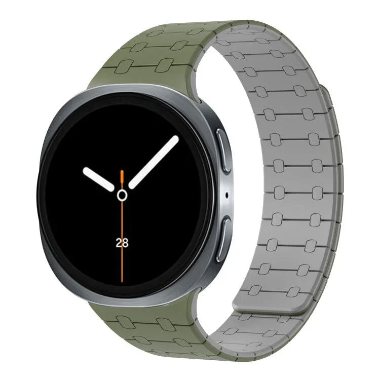 Dây đồng hồ silicone nam châm liền khối, Dành cho Samsung Galaxy Watch8 / Watch8 Classic