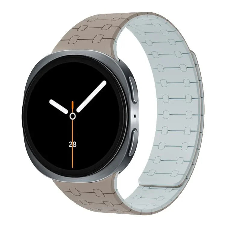 Dây đồng hồ silicone nam châm liền khối, Dành cho Samsung Galaxy Watch8 / Watch8 Classic
