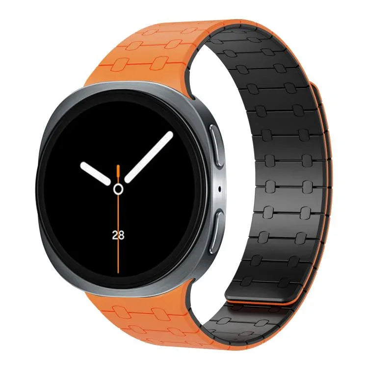 Dây đồng hồ silicone nam châm liền khối, Dành cho Samsung Galaxy Watch8 / Watch8 Classic