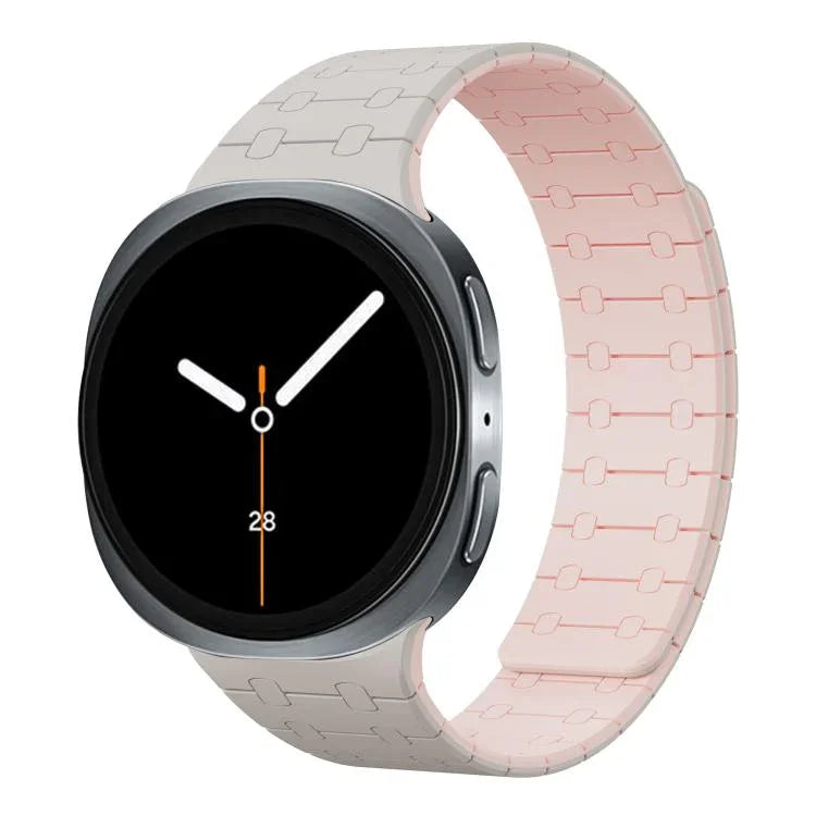 Dây đồng hồ silicone nam châm liền khối, Dành cho Samsung Galaxy Watch8 / Watch8 Classic