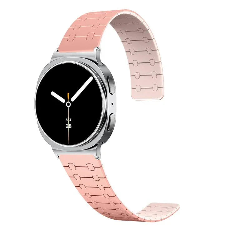 Dây Đeo Đồng Hồ Silicone Từ Tính Hai Màu, Cho Samsung Galaxy Watch8 / Watch8 Classic