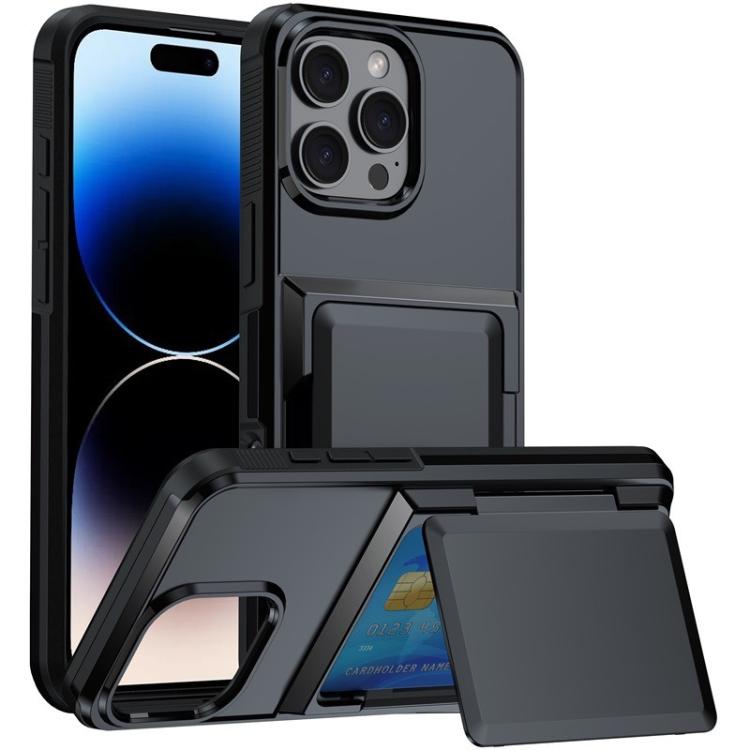 Ốp lưng điện thoại Kalebol gập kèm ví đựng thẻ chống sốc, dành cho iPhone 17 Pro Max, iPhone 17 Pro, iPhone 17, iPhone Air, iPhone 16 Pro Max, iPhone 16 Pro, iPhone 16 Plus, iPhone 16