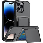Ốp lưng điện thoại Kalebol gập kèm ví đựng thẻ chống sốc, dành cho iPhone 17 Pro Max, iPhone 17 Pro, iPhone 17, iPhone Air, iPhone 16 Pro Max, iPhone 16 Pro, iPhone 16 Plus, iPhone 16