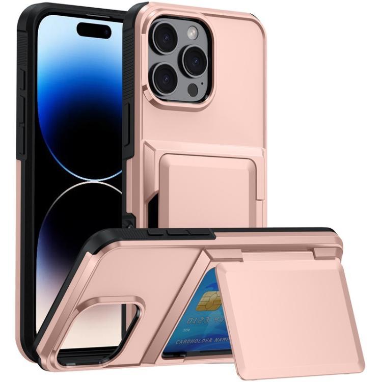 Ốp lưng điện thoại Kalebol gập kèm ví đựng thẻ chống sốc, dành cho iPhone 17 Pro Max, iPhone 17 Pro, iPhone 17, iPhone Air, iPhone 16 Pro Max, iPhone 16 Pro, iPhone 16 Plus, iPhone 16