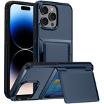 Ốp lưng điện thoại Kalebol gập kèm ví đựng thẻ chống sốc, dành cho iPhone 17 Pro Max, iPhone 17 Pro, iPhone 17, iPhone Air, iPhone 16 Pro Max, iPhone 16 Pro, iPhone 16 Plus, iPhone 16