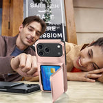 Ốp lưng điện thoại Kalebol gập kèm ví đựng thẻ chống sốc, dành cho iPhone 17 Pro Max, iPhone 17 Pro, iPhone 17, iPhone Air, iPhone 16 Pro Max, iPhone 16 Pro, iPhone 16 Plus, iPhone 16