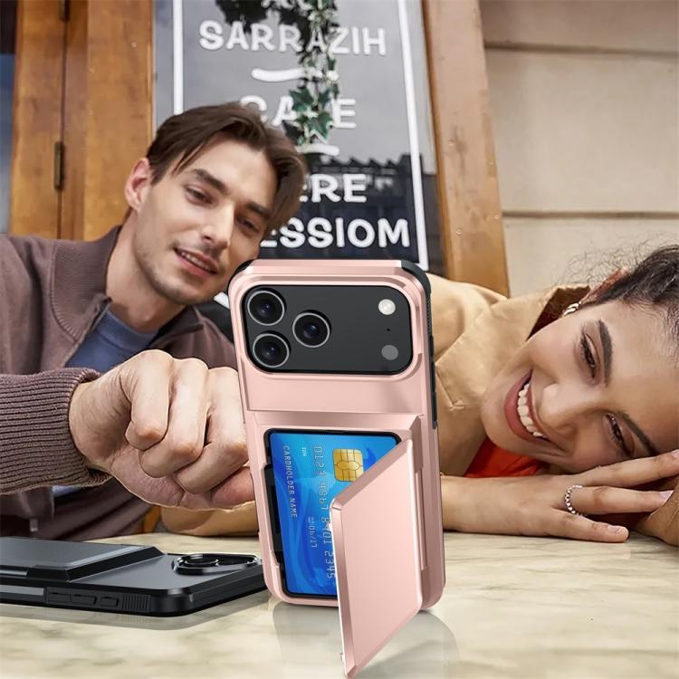 Ốp lưng điện thoại Kalebol gập kèm ví đựng thẻ chống sốc, dành cho iPhone 17 Pro Max, iPhone 17 Pro, iPhone 17, iPhone Air, iPhone 16 Pro Max, iPhone 16 Pro, iPhone 16 Plus, iPhone 16