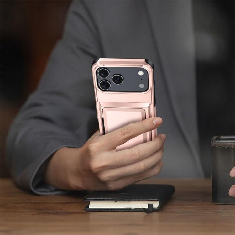 Ốp lưng điện thoại Kalebol gập kèm ví đựng thẻ chống sốc, dành cho iPhone 17 Pro Max, iPhone 17 Pro, iPhone 17, iPhone Air, iPhone 16 Pro Max, iPhone 16 Pro, iPhone 16 Plus, iPhone 16