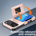 Ốp lưng điện thoại Kalebol gập kèm ví đựng thẻ chống sốc, dành cho iPhone 17 Pro Max, iPhone 17 Pro, iPhone 17, iPhone Air, iPhone 16 Pro Max, iPhone 16 Pro, iPhone 16 Plus, iPhone 16