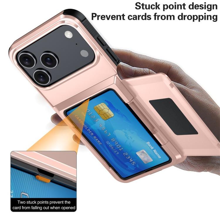 Ốp lưng điện thoại Kalebol gập kèm ví đựng thẻ chống sốc, dành cho iPhone 17 Pro Max, iPhone 17 Pro, iPhone 17, iPhone Air, iPhone 16 Pro Max, iPhone 16 Pro, iPhone 16 Plus, iPhone 16
