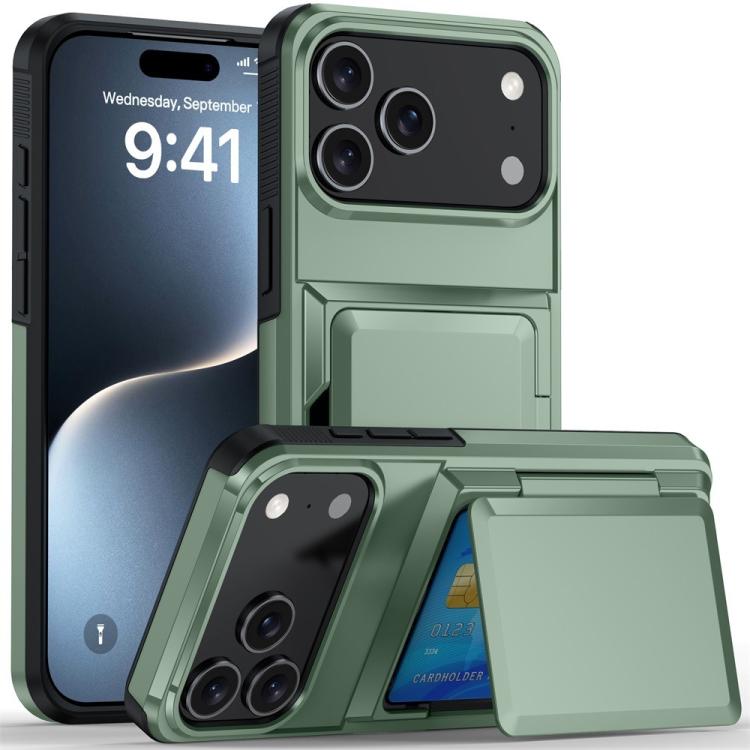 Ốp lưng điện thoại Kalebol gập kèm ví đựng thẻ chống sốc, dành cho iPhone 17 Pro Max, iPhone 17 Pro, iPhone 17, iPhone Air, iPhone 16 Pro Max, iPhone 16 Pro, iPhone 16 Plus, iPhone 16