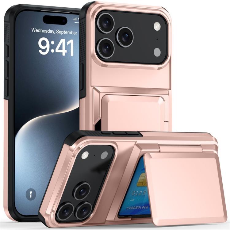 Ốp lưng điện thoại Kalebol gập kèm ví đựng thẻ chống sốc, dành cho iPhone 17 Pro Max, iPhone 17 Pro, iPhone 17, iPhone Air, iPhone 16 Pro Max, iPhone 16 Pro, iPhone 16 Plus, iPhone 16