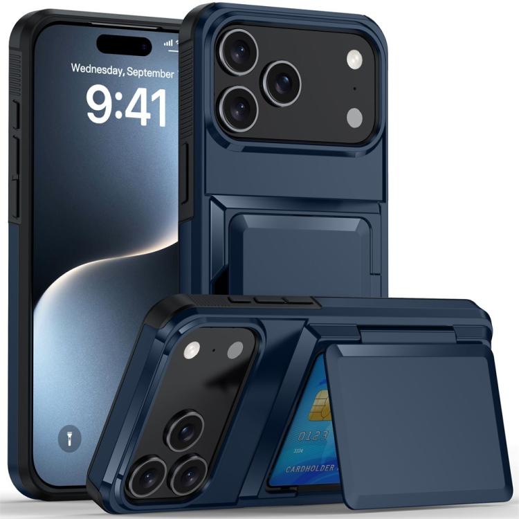 Ốp lưng điện thoại Kalebol gập kèm ví đựng thẻ chống sốc, dành cho iPhone 17 Pro Max, iPhone 17 Pro, iPhone 17, iPhone Air, iPhone 16 Pro Max, iPhone 16 Pro, iPhone 16 Plus, iPhone 16