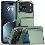 Ốp lưng điện thoại Kalebol gập kèm ví đựng thẻ chống sốc, dành cho iPhone 17 Pro Max, iPhone 17 Pro, iPhone 17, iPhone Air, iPhone 16 Pro Max, iPhone 16 Pro, iPhone 16 Plus, iPhone 16