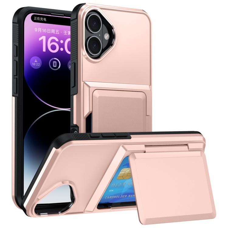 Ốp lưng điện thoại Kalebol gập kèm ví đựng thẻ chống sốc, dành cho iPhone 17 Pro Max, iPhone 17 Pro, iPhone 17, iPhone Air, iPhone 16 Pro Max, iPhone 16 Pro, iPhone 16 Plus, iPhone 16
