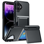 Ốp lưng điện thoại Kalebol gập kèm ví đựng thẻ chống sốc, dành cho iPhone 17 Pro Max, iPhone 17 Pro, iPhone 17, iPhone Air, iPhone 16 Pro Max, iPhone 16 Pro, iPhone 16 Plus, iPhone 16
