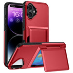 Ốp lưng điện thoại Kalebol gập kèm ví đựng thẻ chống sốc, dành cho iPhone 17 Pro Max, iPhone 17 Pro, iPhone 17, iPhone Air, iPhone 16 Pro Max, iPhone 16 Pro, iPhone 16 Plus, iPhone 16
