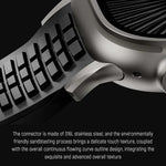 Dây đồng hồ silicone khóa gập họa tiết nổi, dành cho Apple Watch 46mm / 49mm / 45mm / 44mm