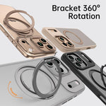Ốp lưng điện thoại Kalebol kèm giá đỡ nam châm xoay MagSafe, dành cho iPhone 17 Pro Max, iPhone 17 Pro, iPhone 17, iPhone Air, iPhone 16 Pro Max, iPhone 16 Pro, iPhone 16 Plus, iPhone 16