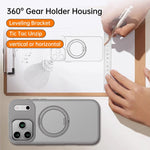 Ốp lưng điện thoại Kalebol kèm giá đỡ nam châm xoay MagSafe, dành cho iPhone 17 Pro Max, iPhone 17 Pro, iPhone 17, iPhone Air, iPhone 16 Pro Max, iPhone 16 Pro, iPhone 16 Plus, iPhone 16