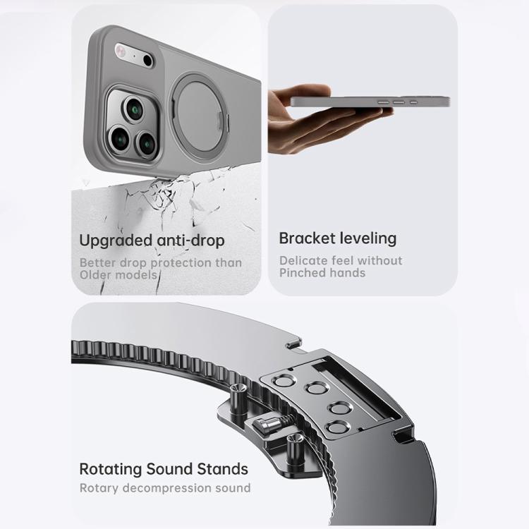 Ốp lưng điện thoại Kalebol kèm giá đỡ nam châm xoay MagSafe, dành cho iPhone 17 Pro Max, iPhone 17 Pro, iPhone 17, iPhone Air, iPhone 16 Pro Max, iPhone 16 Pro, iPhone 16 Plus, iPhone 16