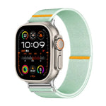 Dây đồng hồ nylon co giãn vòng đơn điều chỉnh, dành cho Apple Watch 46mm / 49mm / 45mm / 44mm, dành cho Apple Watch 42mm / 41mm / 40mm / 38mm