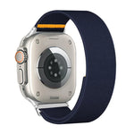 Dây đồng hồ nylon co giãn vòng đơn điều chỉnh, dành cho Apple Watch 46mm / 49mm / 45mm / 44mm, dành cho Apple Watch 42mm / 41mm / 40mm / 38mm