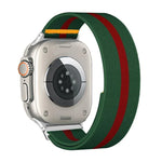 Dây đồng hồ nylon co giãn vòng đơn điều chỉnh, dành cho Apple Watch 46mm / 49mm / 45mm / 44mm, dành cho Apple Watch 42mm / 41mm / 40mm / 38mm