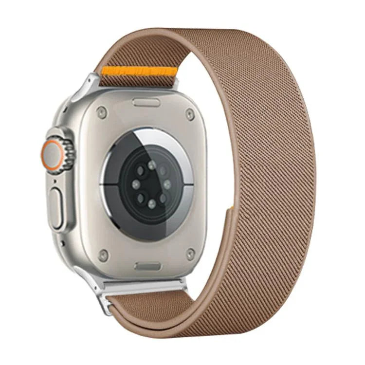 Dây đồng hồ nylon co giãn vòng đơn điều chỉnh, dành cho Apple Watch 46mm / 49mm / 45mm / 44mm, dành cho Apple Watch 42mm / 41mm / 40mm / 38mm