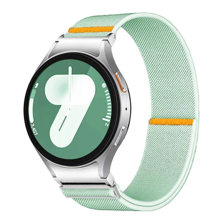 Dây đồng hồ nylon co giãn vòng đơn điều chỉnh được, dành cho Samsung Galaxy Watch FE / 7 / 6 / 5 / 4