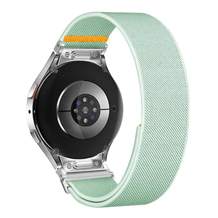 Dây đồng hồ nylon co giãn vòng đơn điều chỉnh được, dành cho Samsung Galaxy Watch FE / 7 / 6 / 5 / 4