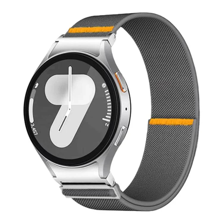Dây đồng hồ nylon co giãn vòng đơn điều chỉnh được, dành cho Samsung Galaxy Watch FE / 7 / 6 / 5 / 4