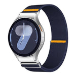Dây đồng hồ nylon co giãn vòng đơn điều chỉnh được, dành cho Samsung Galaxy Watch FE / 7 / 6 / 5 / 4