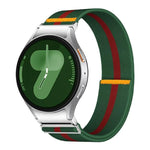 Dây đồng hồ nylon co giãn vòng đơn điều chỉnh được, dành cho Samsung Galaxy Watch FE / 7 / 6 / 5 / 4