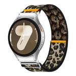 Dây đồng hồ nylon co giãn vòng đơn điều chỉnh được, dành cho Samsung Galaxy Watch FE / 7 / 6 / 5 / 4