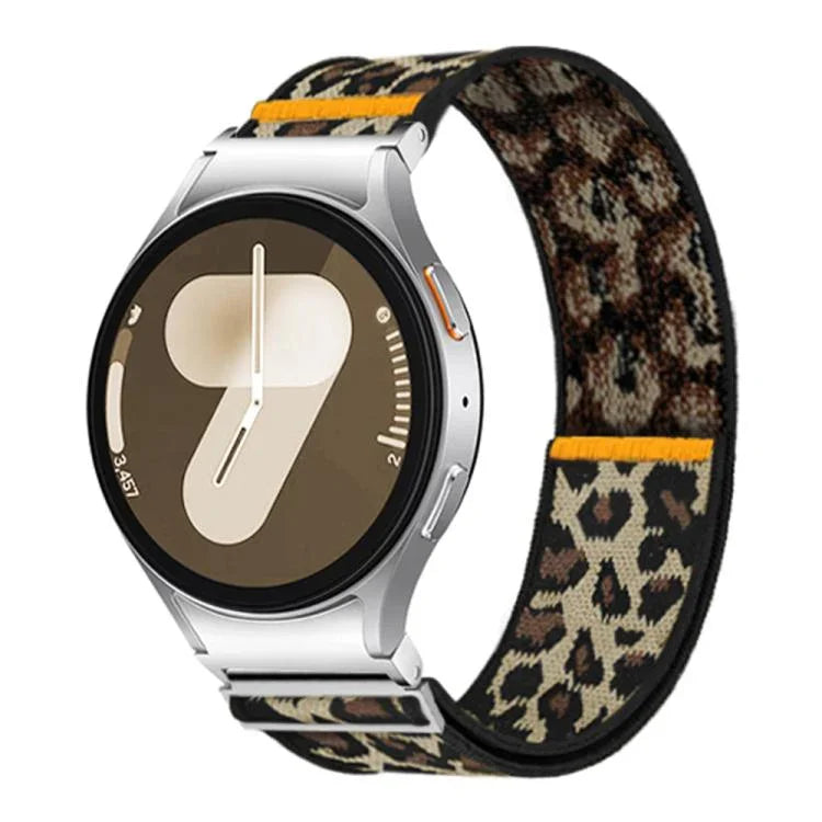 Dây đồng hồ nylon co giãn vòng đơn điều chỉnh được, dành cho Samsung Galaxy Watch FE / 7 / 6 / 5 / 4