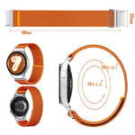 Dây đồng hồ nylon co giãn vòng đơn điều chỉnh được, dành cho Samsung Galaxy Watch FE / 7 / 6 / 5 / 4